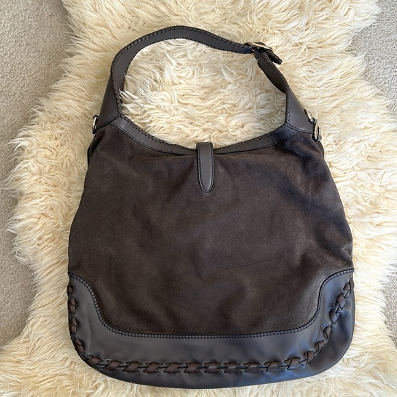 Gucci Dark Gray Hobo - Picture 7 of 17